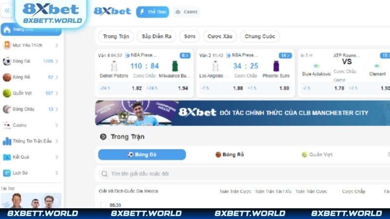 Vì sao nên lựa chọn 8xbet để bắt đầu hành trình cá cược?