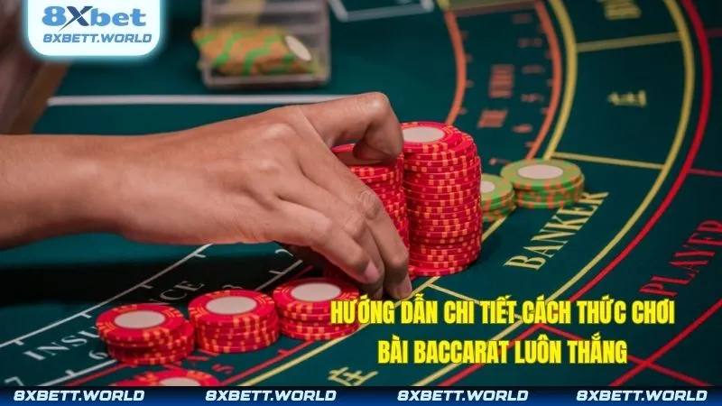 Hướng dẫn chi tiết cách thức chơi bài baccarat luôn thắng